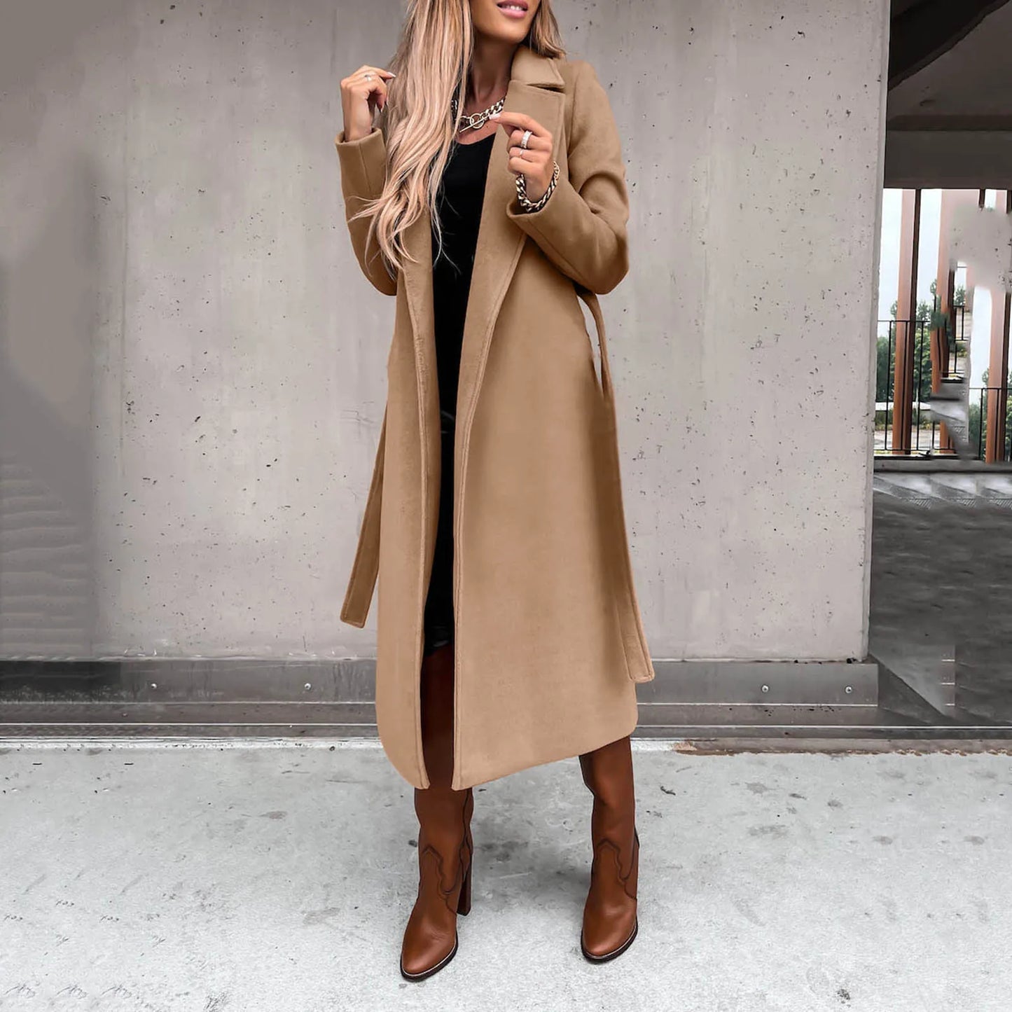 Lightweight Wool Coat