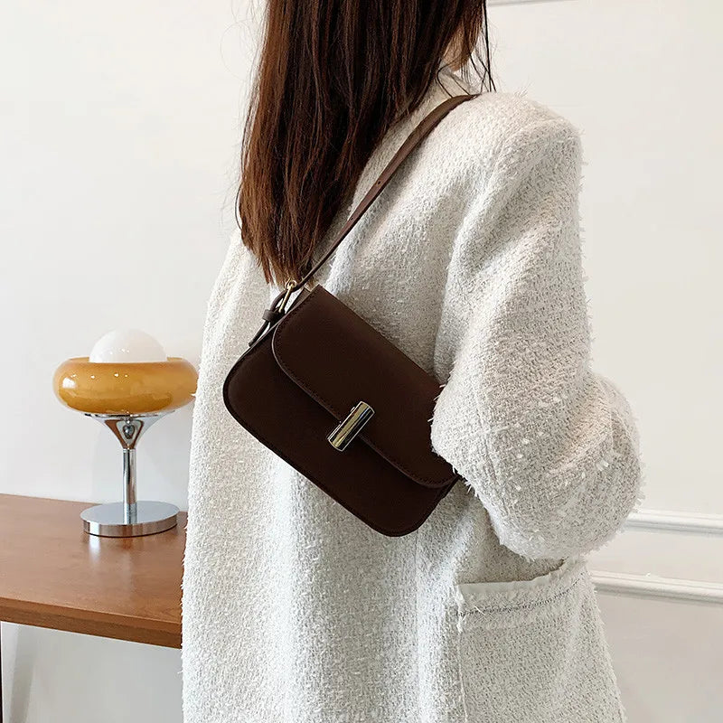 Leather Underarm Shoulder Bag